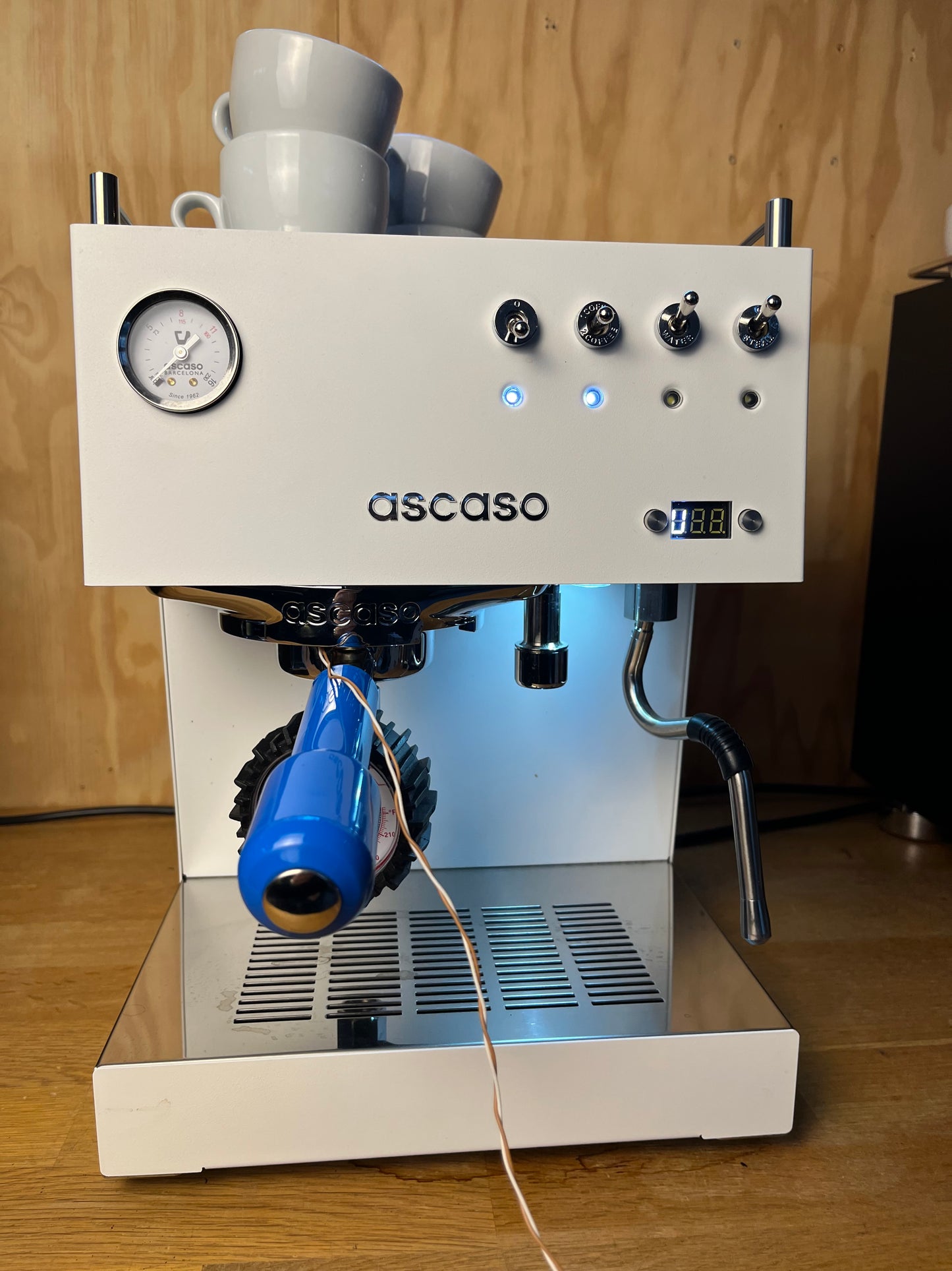 ascaso Offset-Einstellung