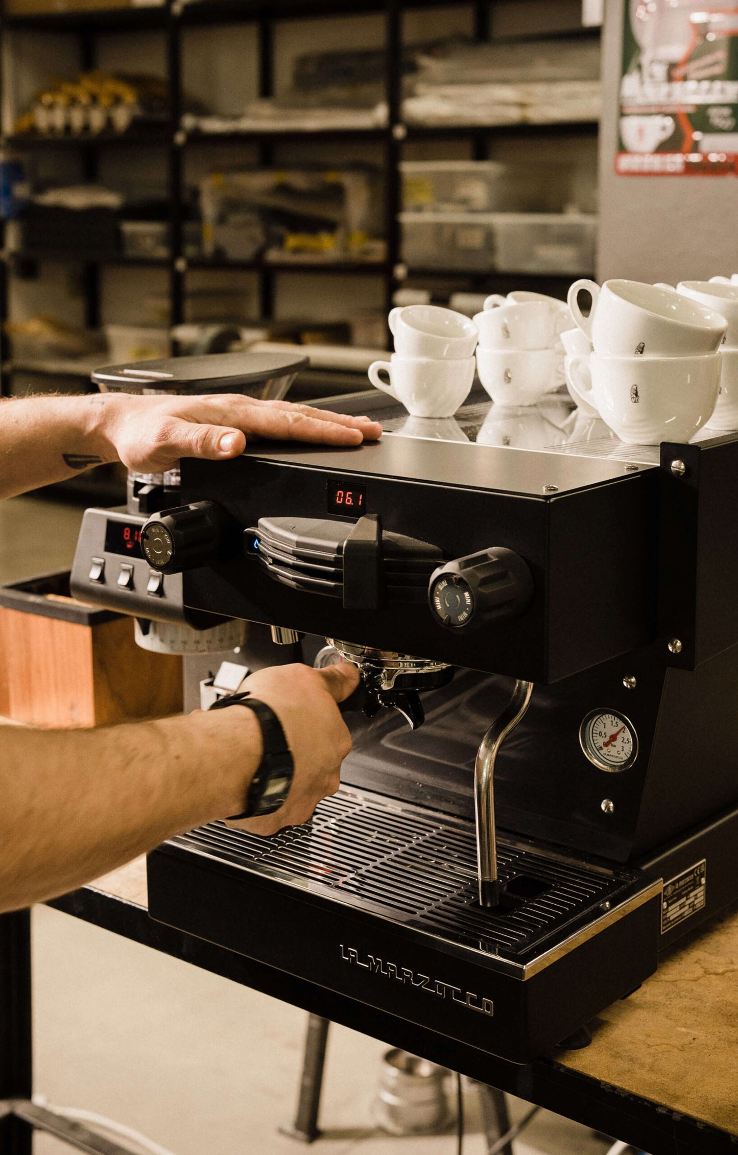 Begleitung zur ersten Tasse